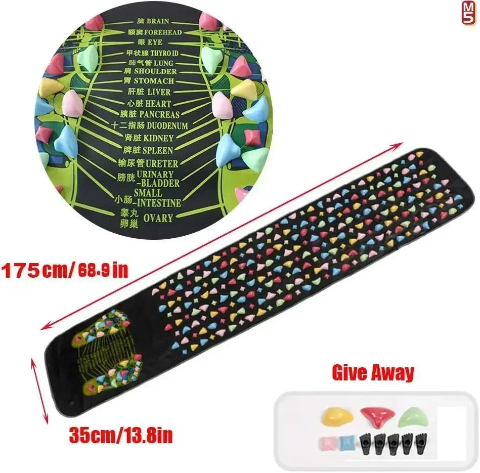 Foot Massage Pad – Walk-Stone Acupuncture Mat for Relaxation & Circulation