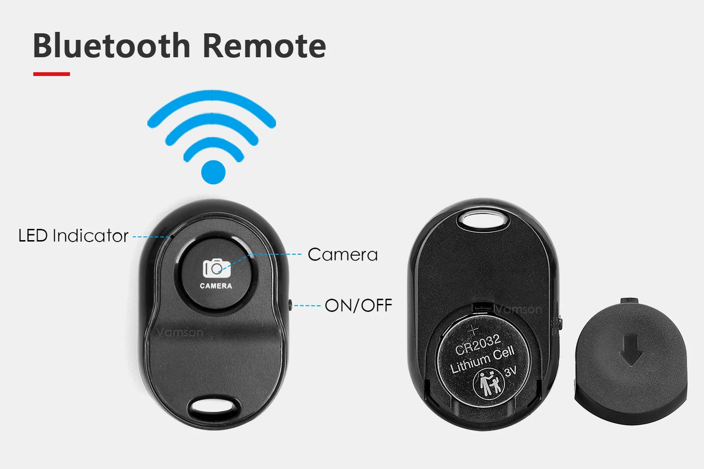 Vamson 360° Rotatable Chest Strap Phone Mount for iPhone & Samsung