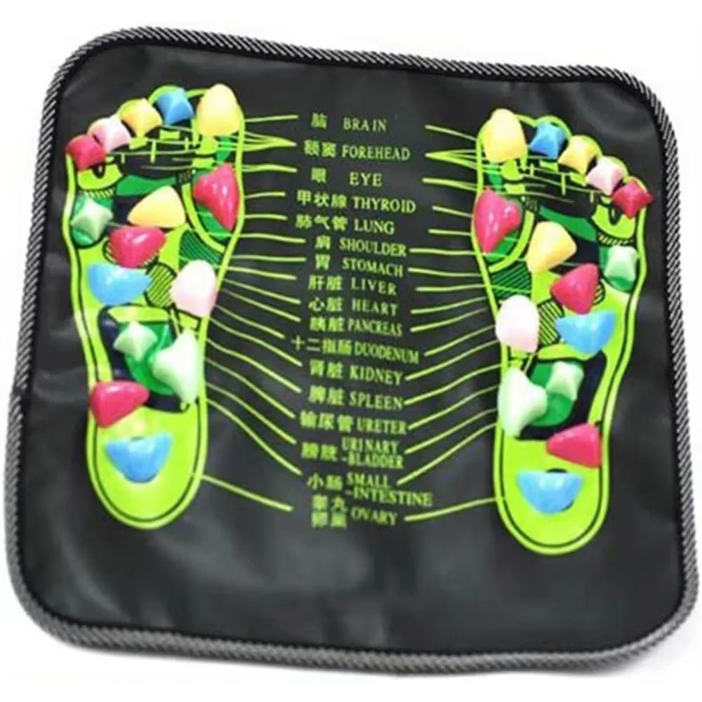 Foot Massage Pad – Walk-Stone Acupuncture Mat for Relaxation & Circulation